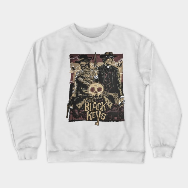 the black keys Crewneck Sweatshirt by palembang punya bacot